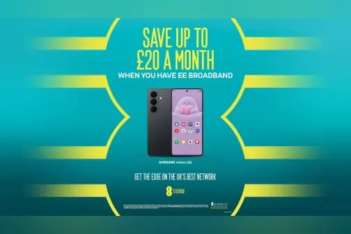 Save up to £20 a month on the Samsung Galaxy S26